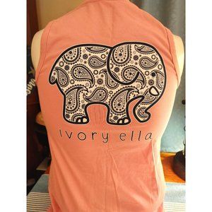 WOMENS IVORY ELLA SLEEVELESS TOP TANK‎ SMALL